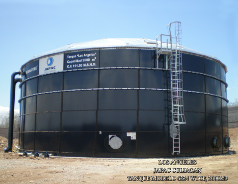 tanques de agua Los Angeles - Culiacan
